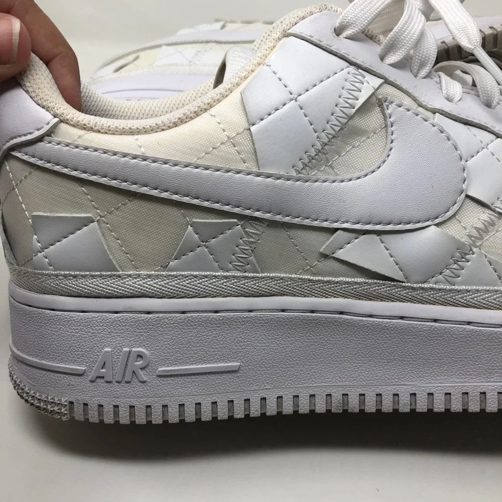 Nike Jordan Air Force 1 Billie Eilish Low Top Sneakers Mens 12 White Street‎